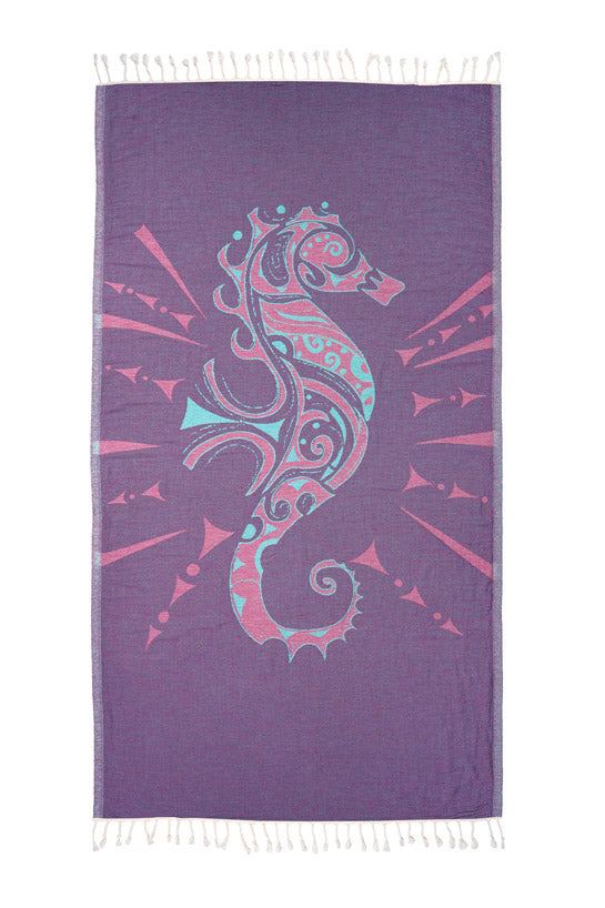 Seahorse Rose - Turkish Towel